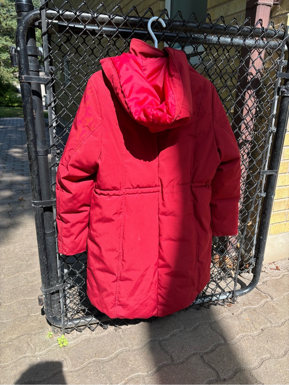 Red Winter Coat in good condition - Picture 2 of 8